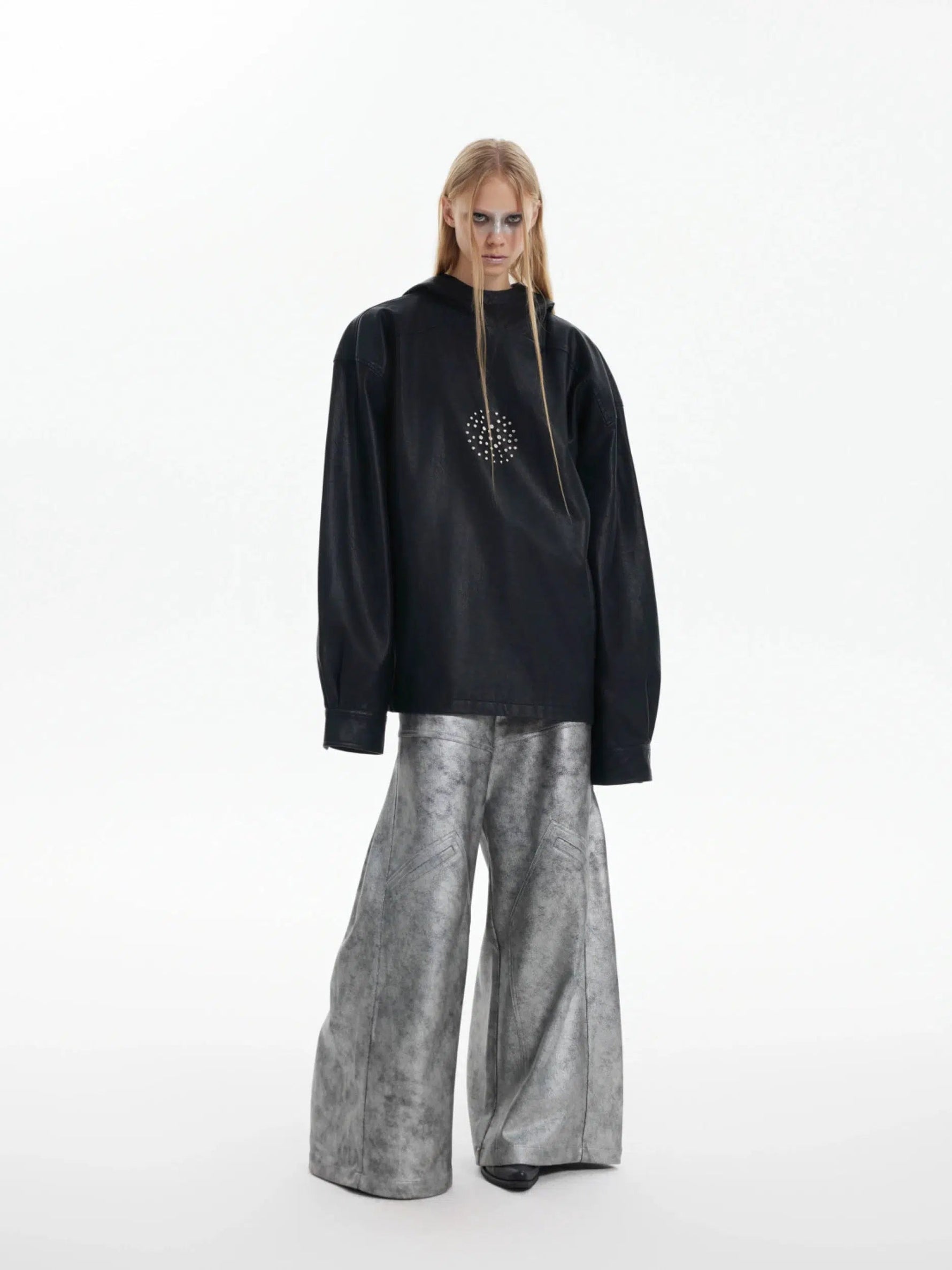 Studded Leather Leather Jacket