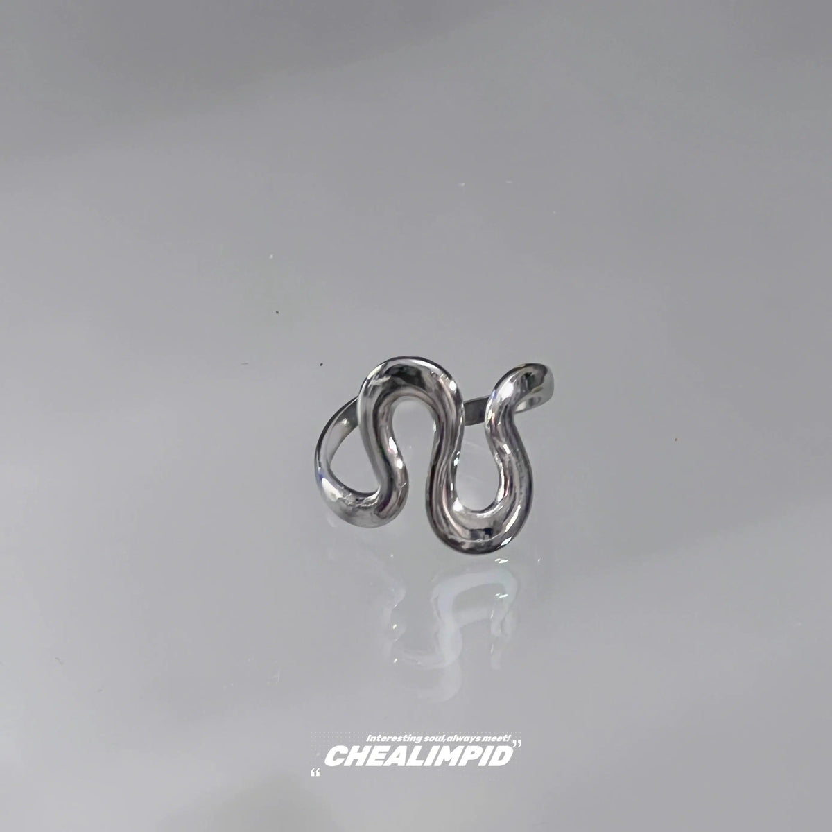 Geometric Metal Ring