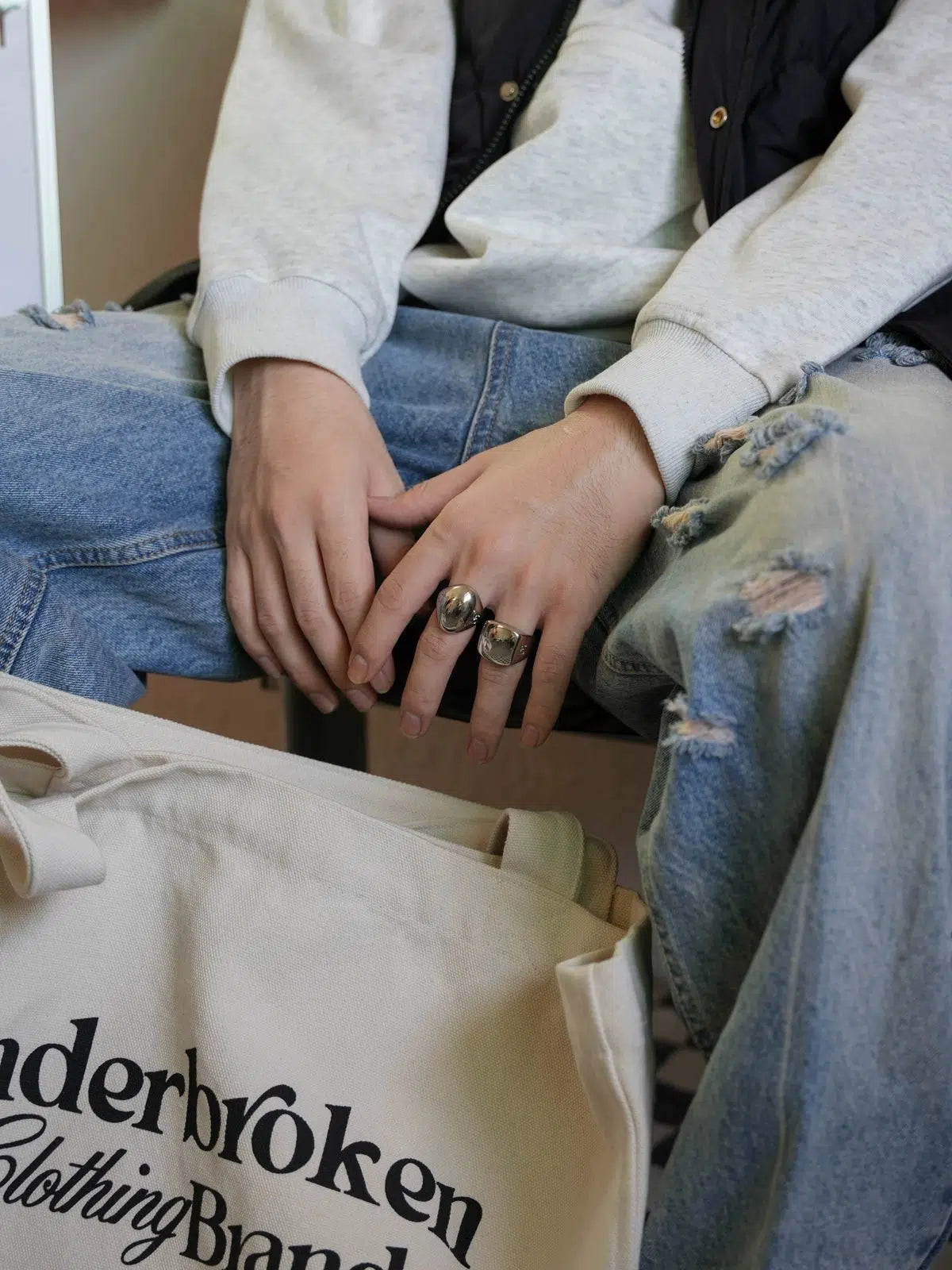 Stylish Chunky Band Rings