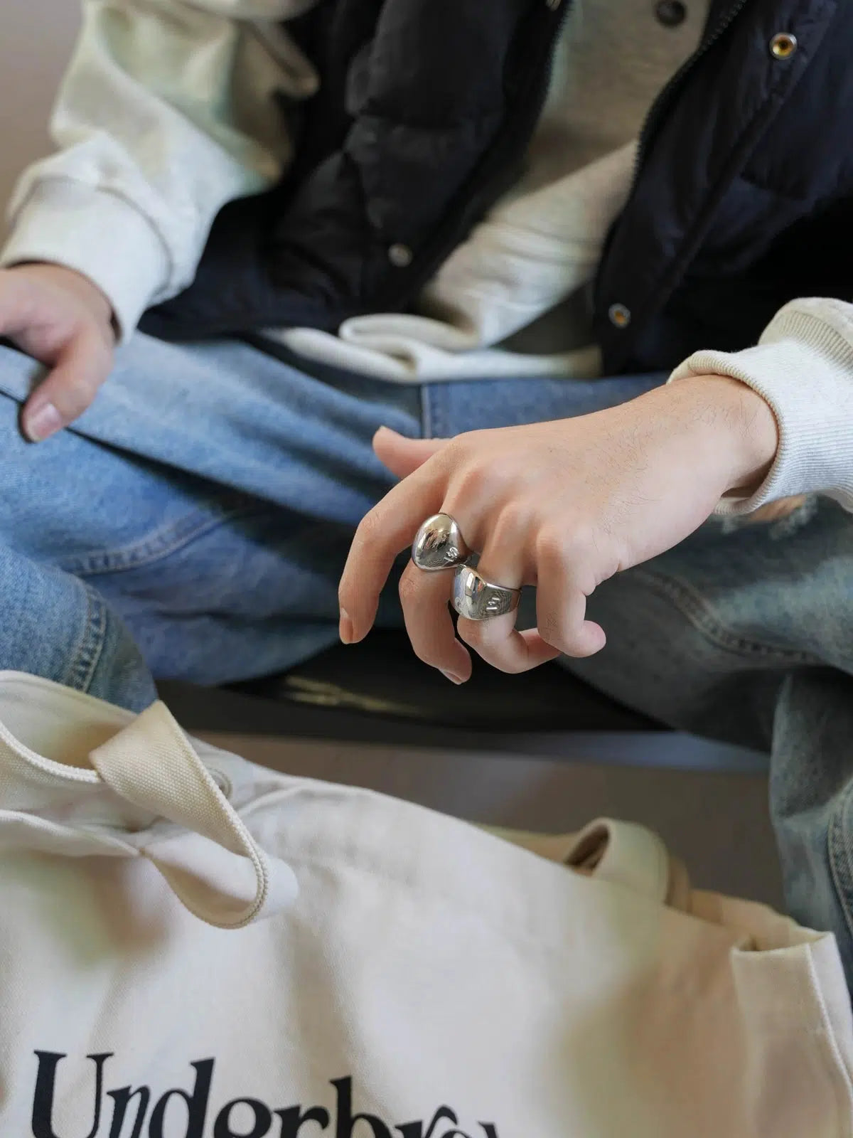 Stylish Chunky Band Rings