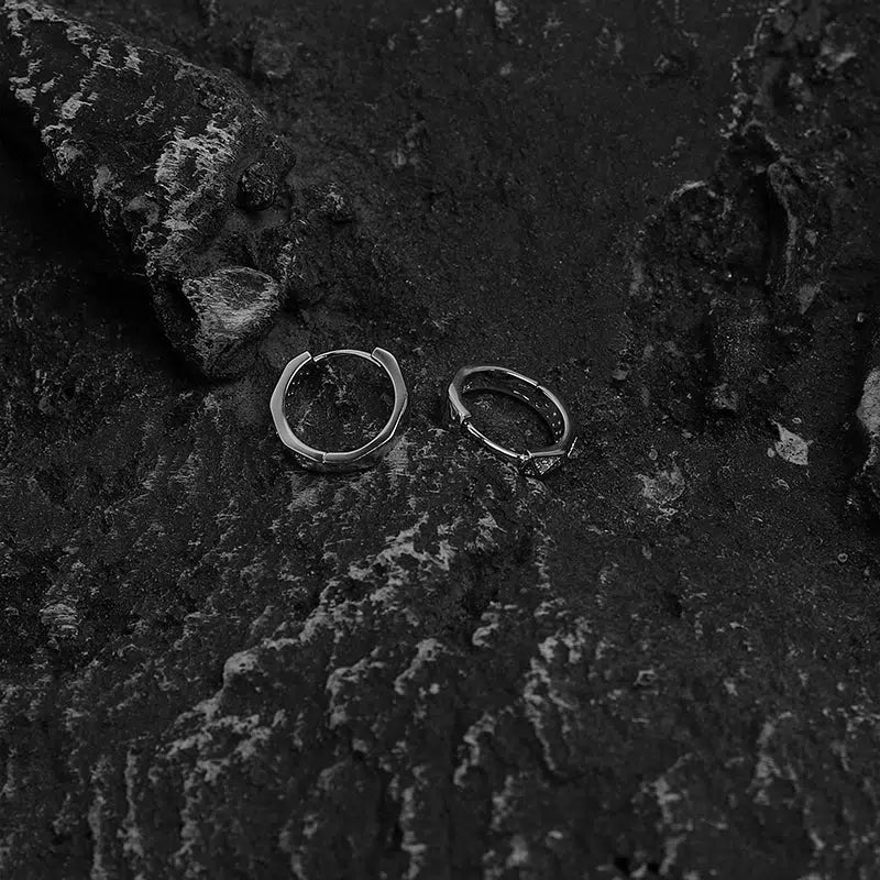 Stylish Geometric Hoop Earrings