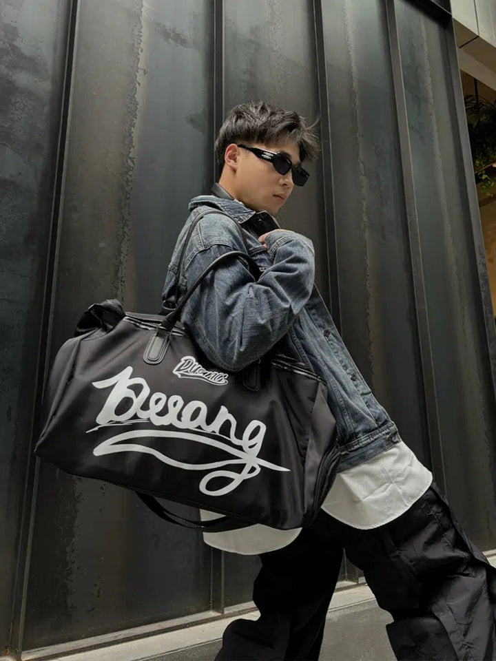 Stylish Graphic Duffle Bag