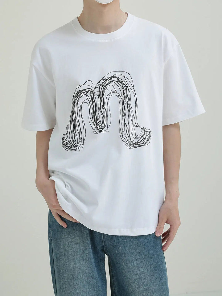 Stylish Graphic Print T-shirt