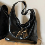 Stylish Leather-Look Tote Bag