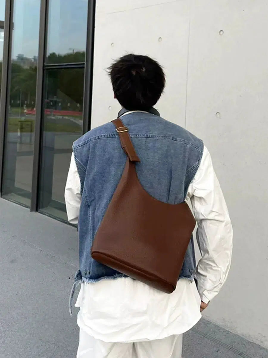 Stylish Leather Shoulder Bag