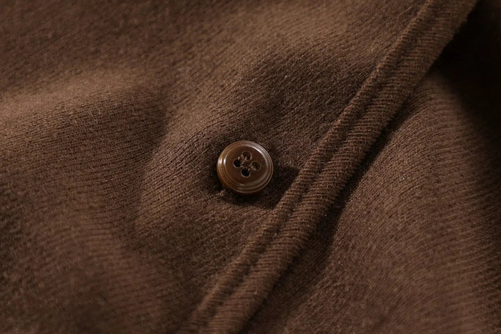 Layered Turtleneck Oversized Shirt
