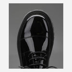 Stylish Patent Leather Casual Shoes