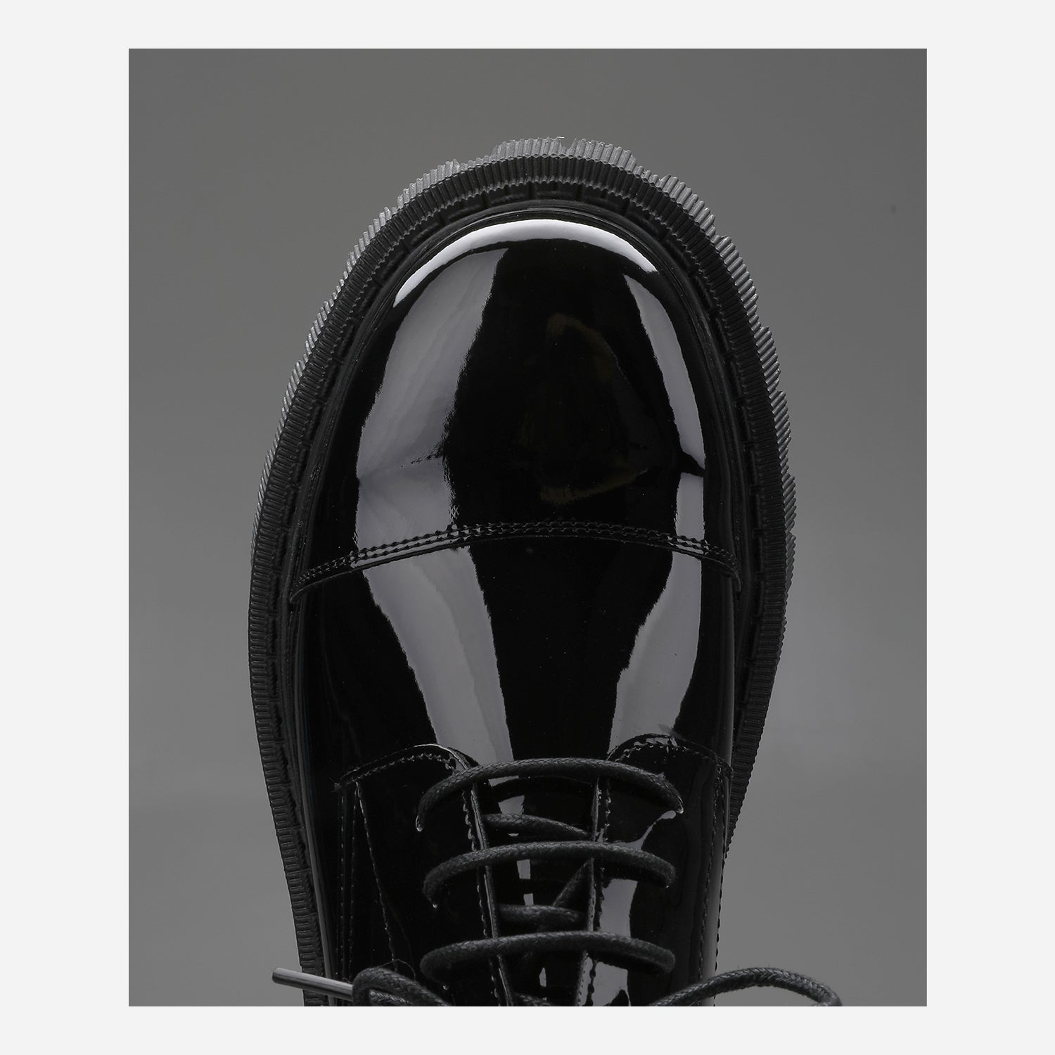 Stylish Patent Leather Casual Shoes