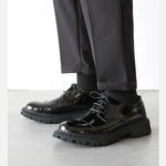 Stylish Patent Leather Casual Shoes