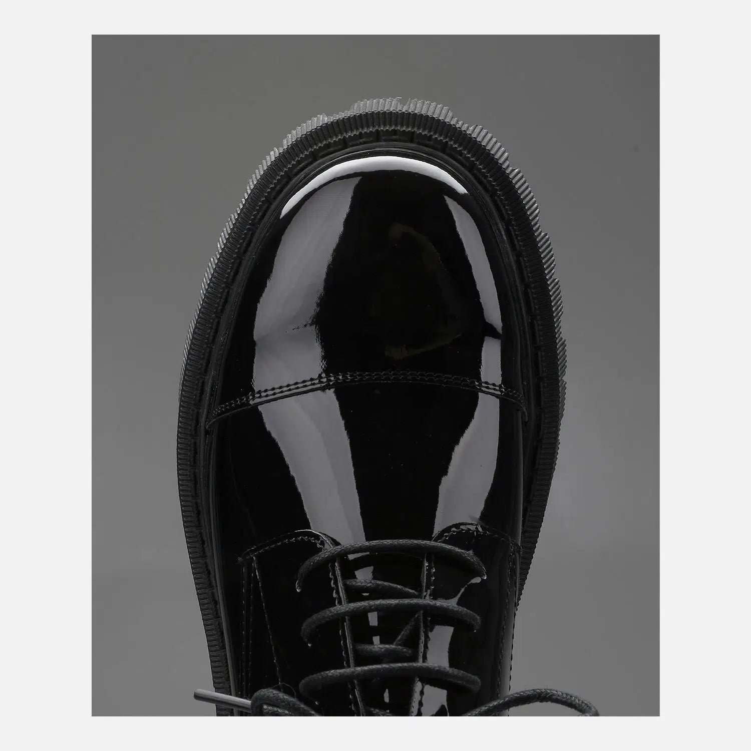 Stylish Patent Leather Casual Shoes