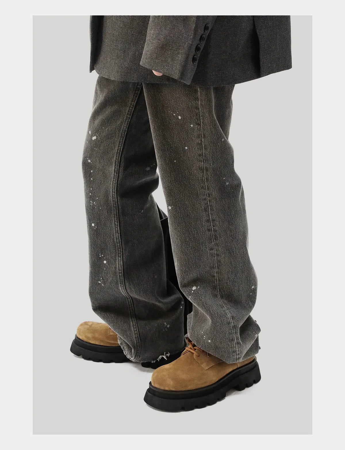 Stylish Suede Lace-Up Casual Shoes