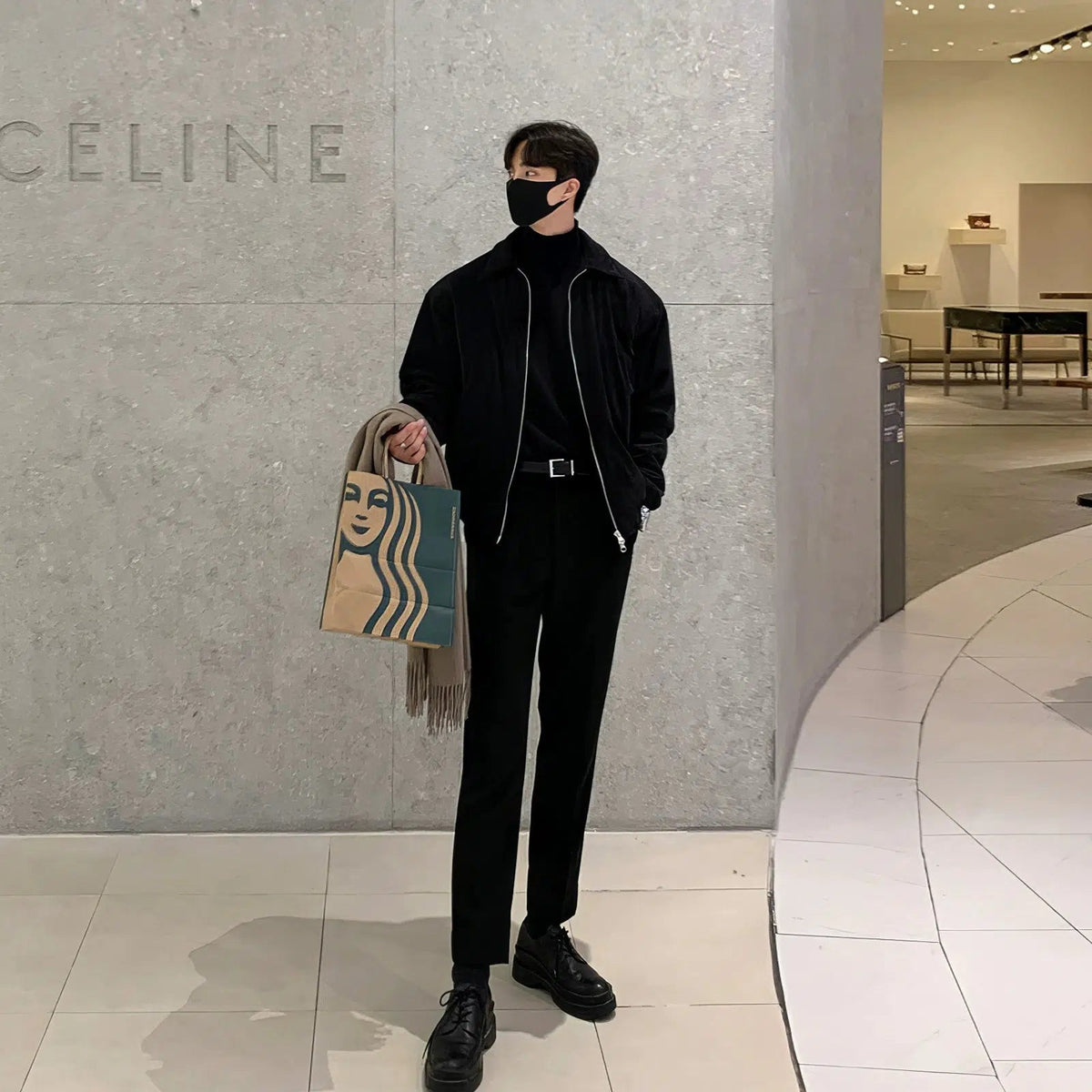 Suede Lapel Thickened Short Jacket