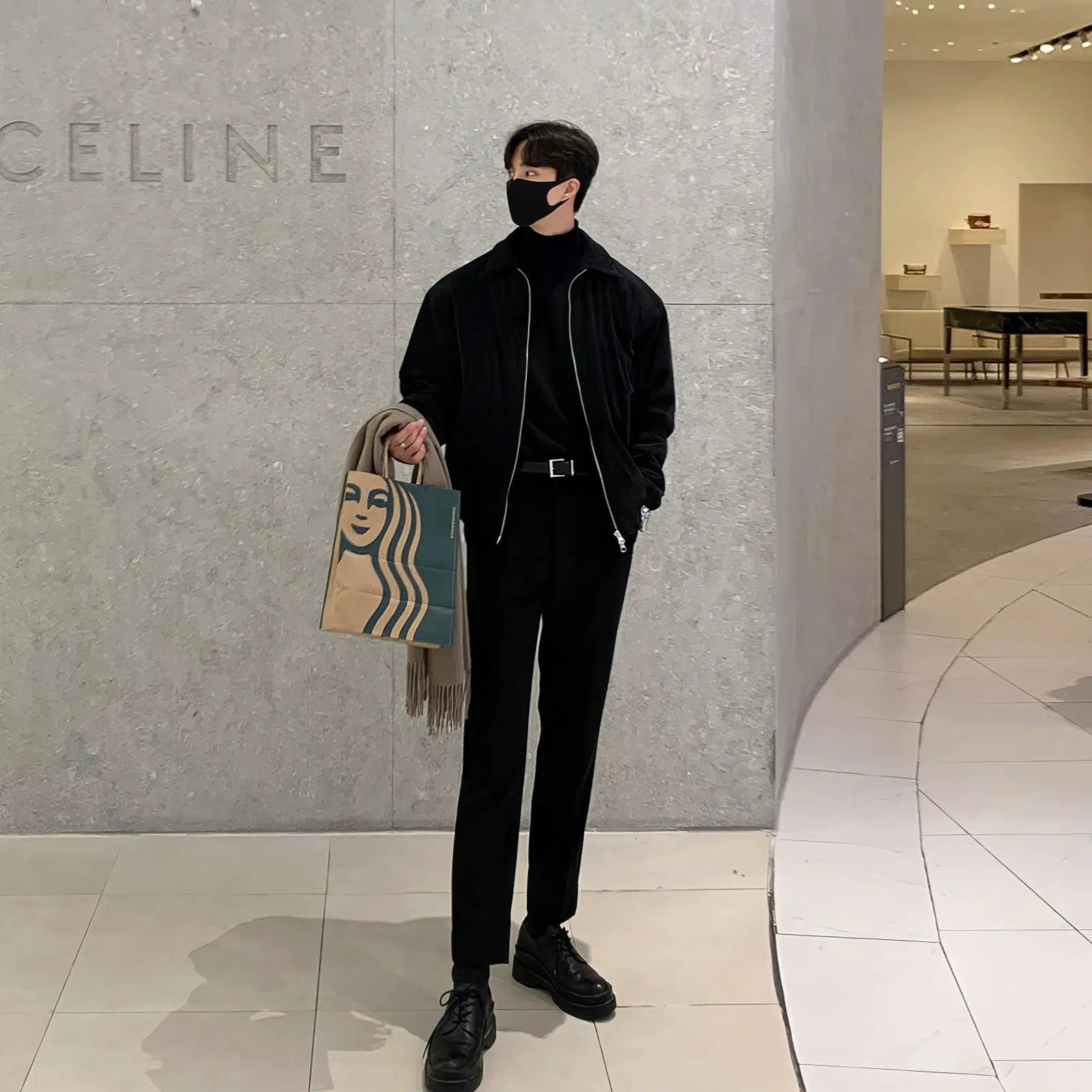 Suede Lapel Thickened Short Jacket