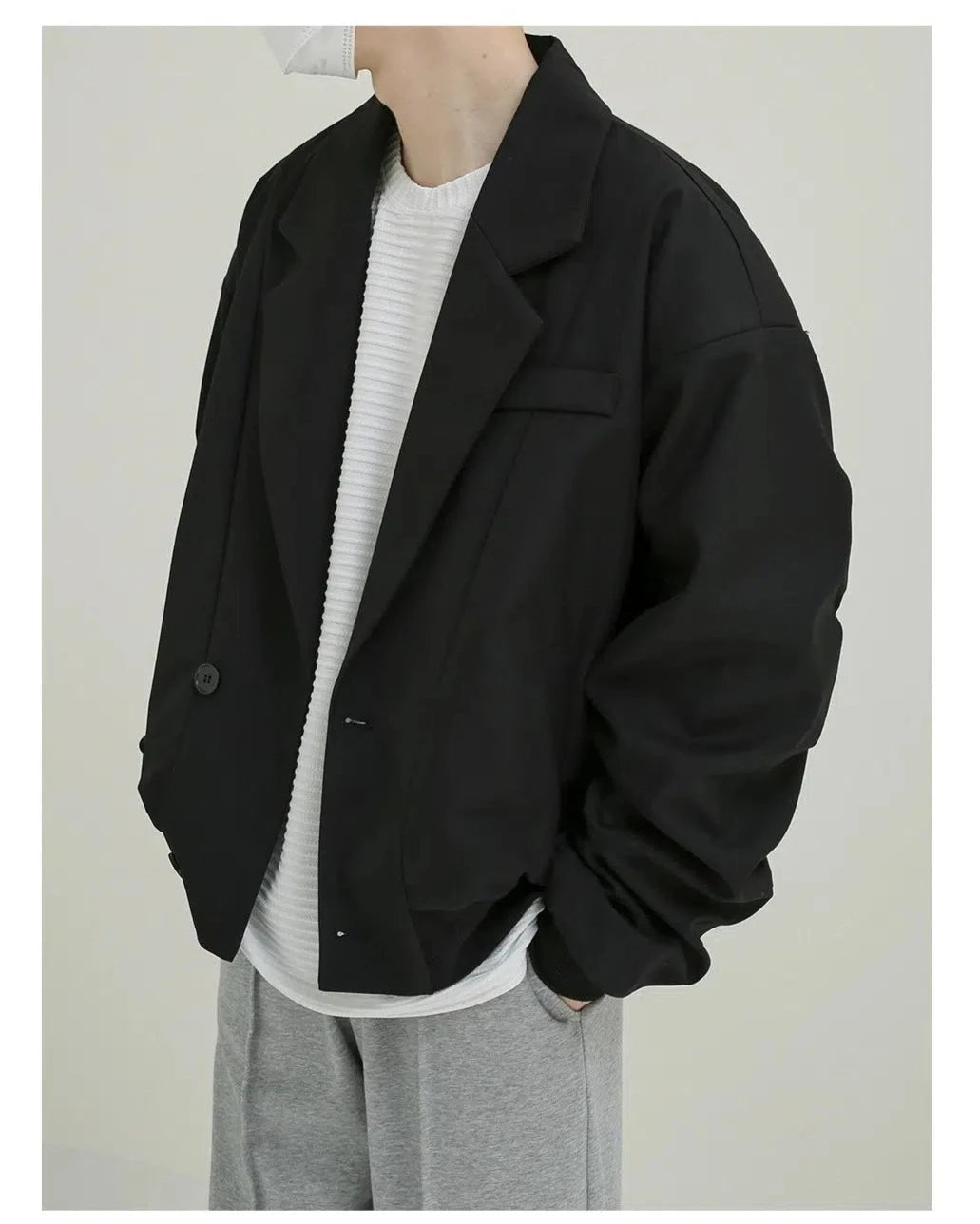 Suit Collar Short Jacket