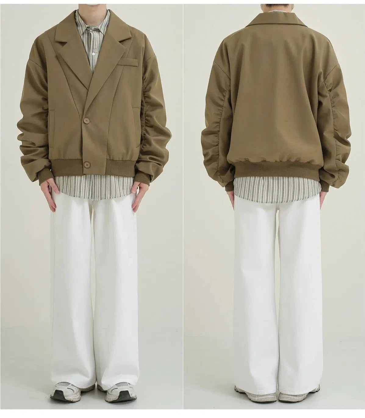 Suit Collar Short Jacket