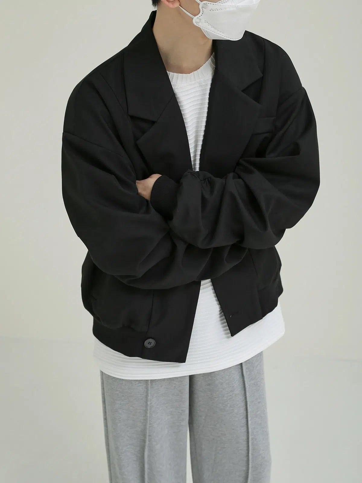 Suit Collar Short Jacket