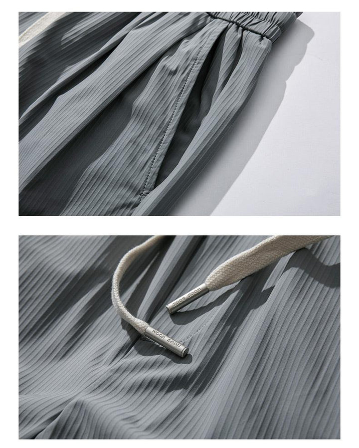 Summer Breathable Ice Silk Shorts
