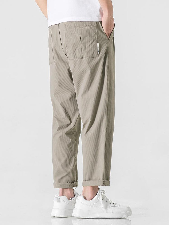 Summer Ice Silk Drawstring Pants