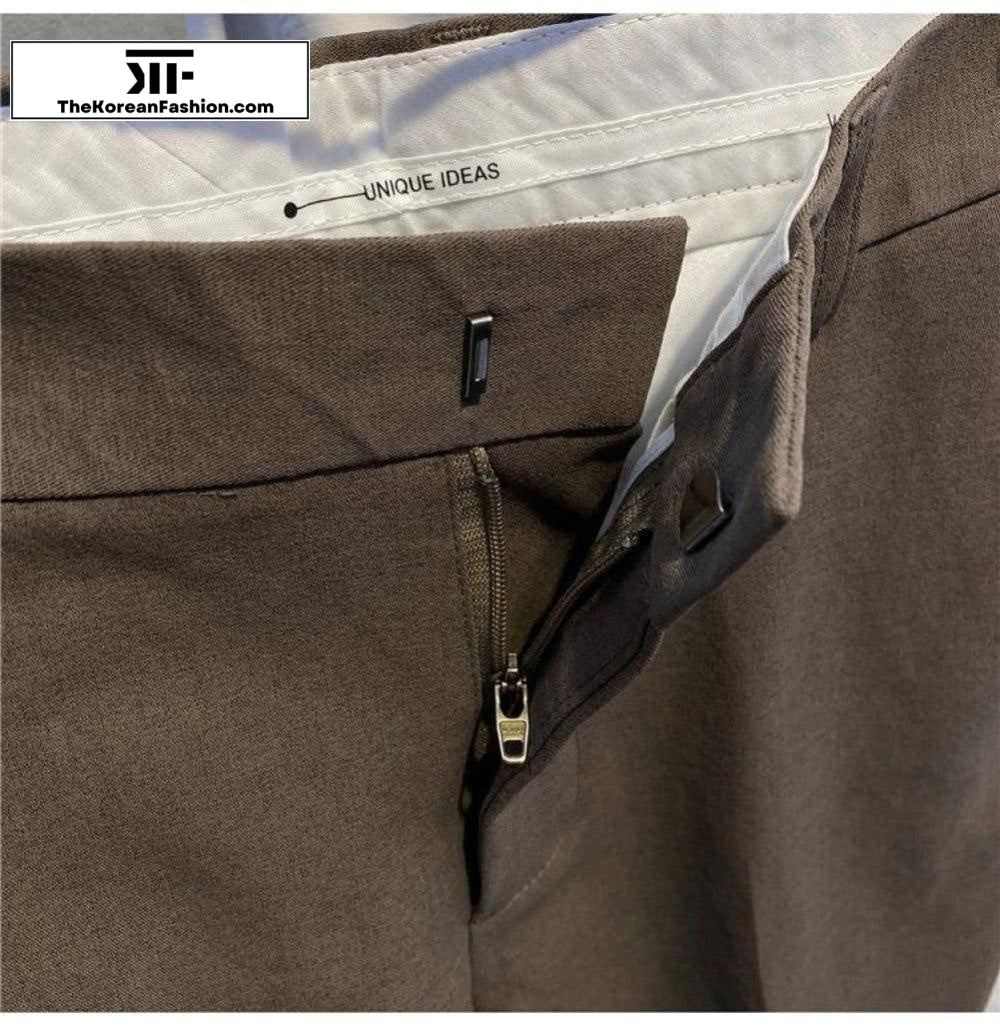 Summer Retro Slim Fit Casual Pants