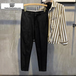 Summer Retro Slim Fit Casual Pants