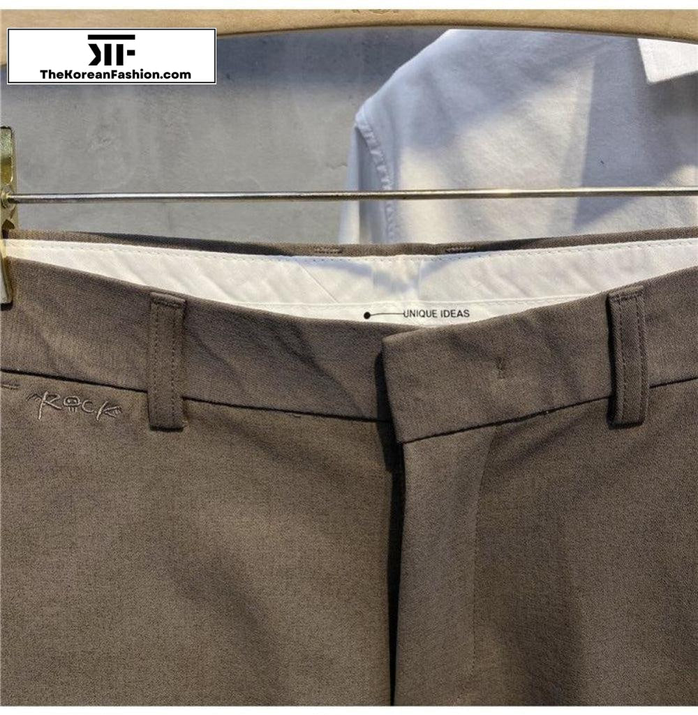 Summer Retro Slim Fit Casual Pants