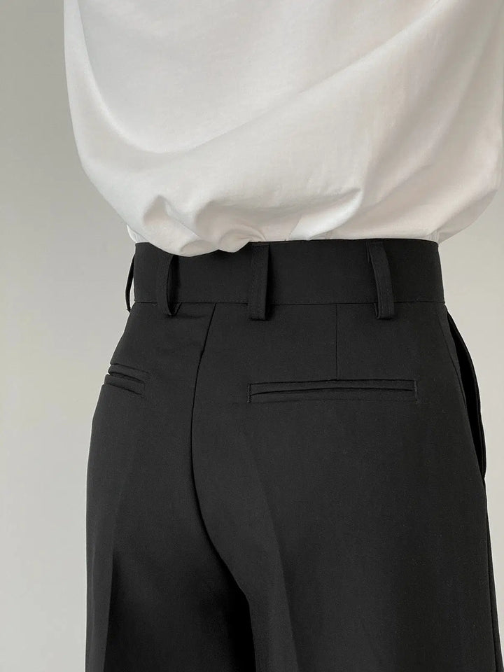 Summer Suit Casual Straight Pants