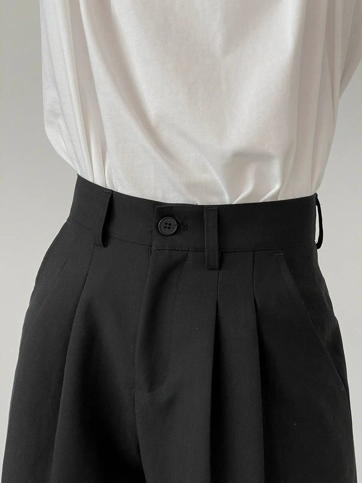 Summer Suit Casual Straight Pants