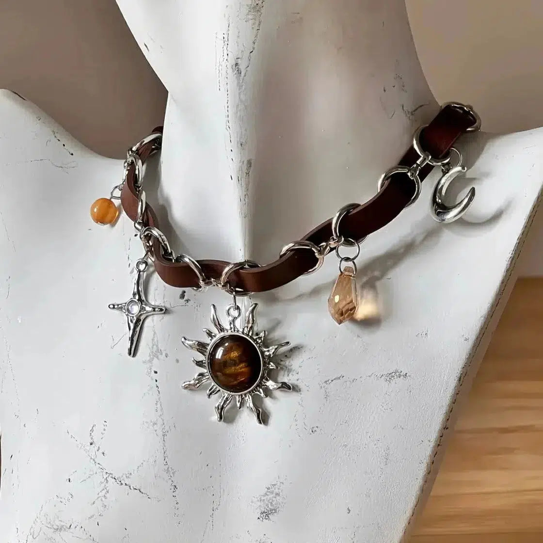 Sun Pendant Necklace