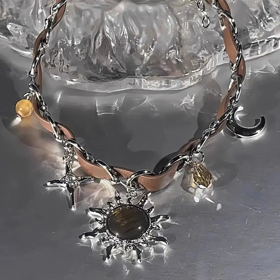 Sun Pendant Necklace