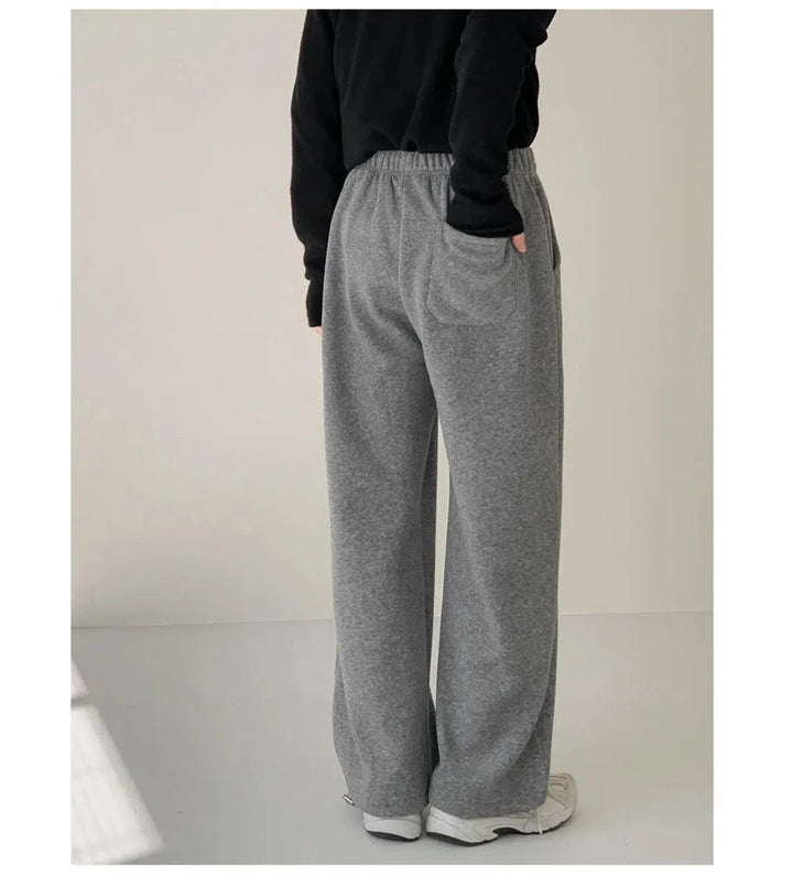 Sweatpants With Velvet Lining