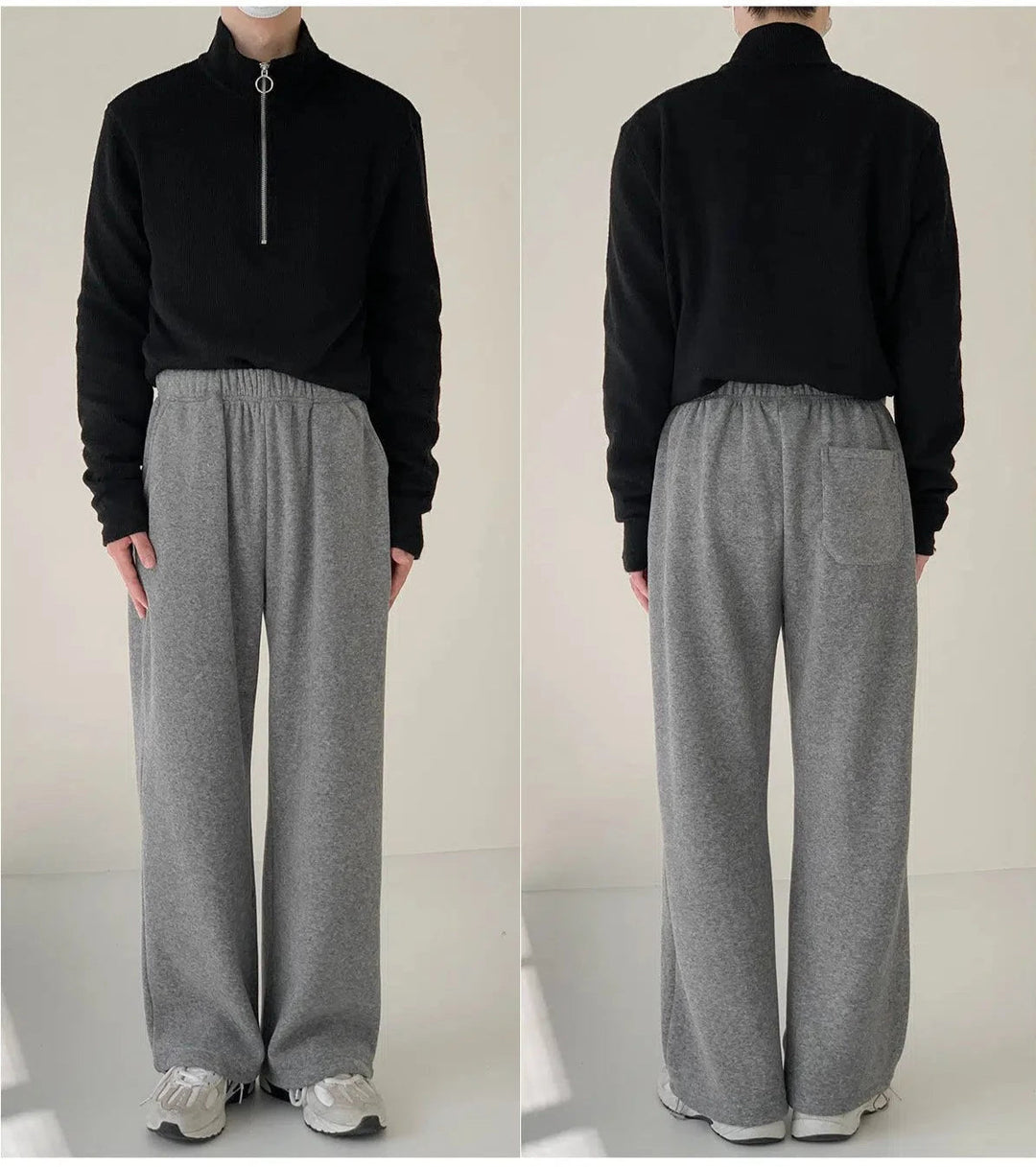 Sweatpants With Velvet Lining