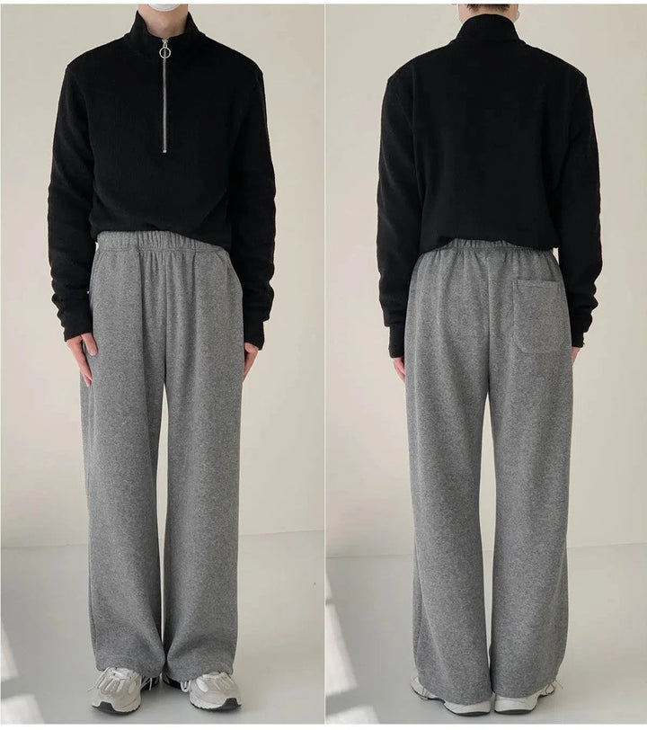 Sweatpants With Velvet Lining