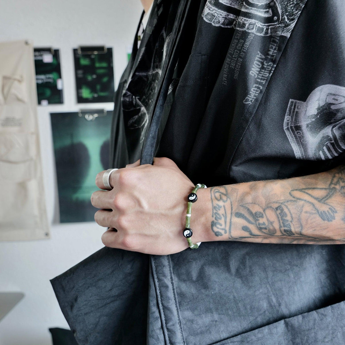 Tai Chi Beads Stitching Bracelet