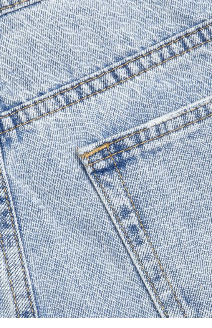 Tapered Carrot Washed Slim Fit Jeans