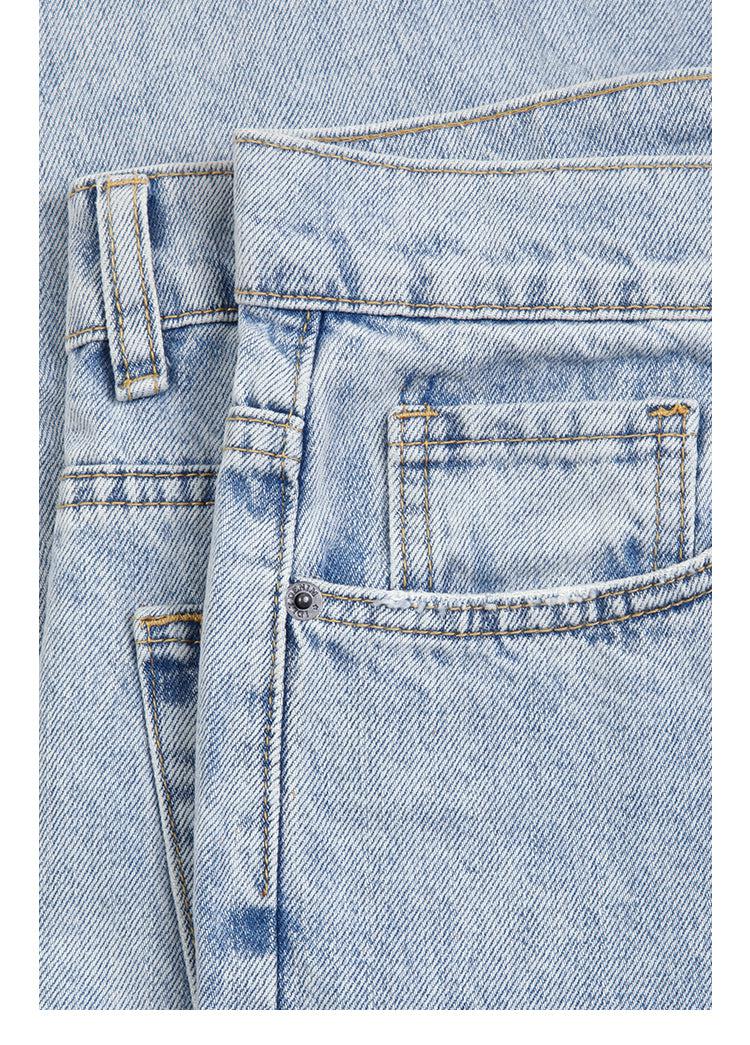 Tapered Carrot Washed Slim Fit Jeans