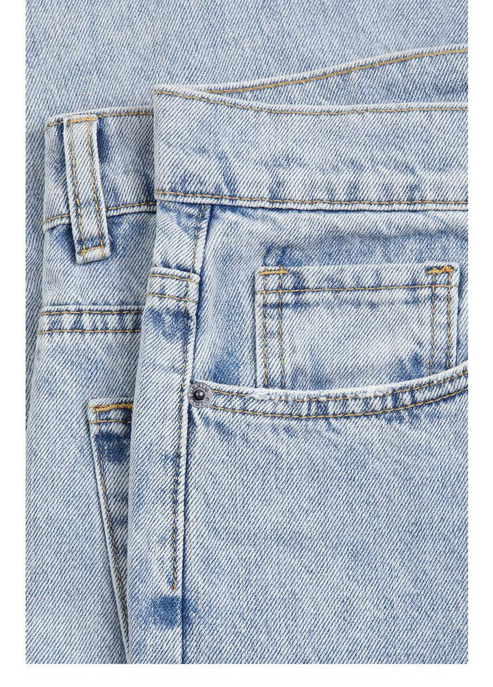 Tapered Carrot Washed Slim Fit Jeans