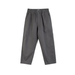 Tapered Elastic Waist Washed Pants