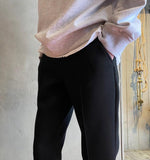 Tapered Jogger Pants with Elastic Cuffs