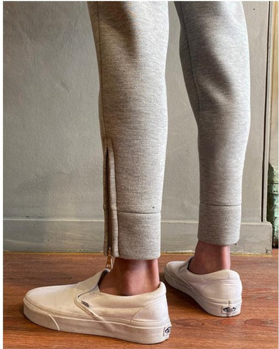 Tapered Jogger Pants with Elastic Cuffs