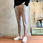 Tapered Jogger Pants with Elastic Cuffs