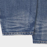 Tapered Yellow Mud Denim Jeans