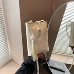 Tassel Bead Silk Mobile Phone Bag