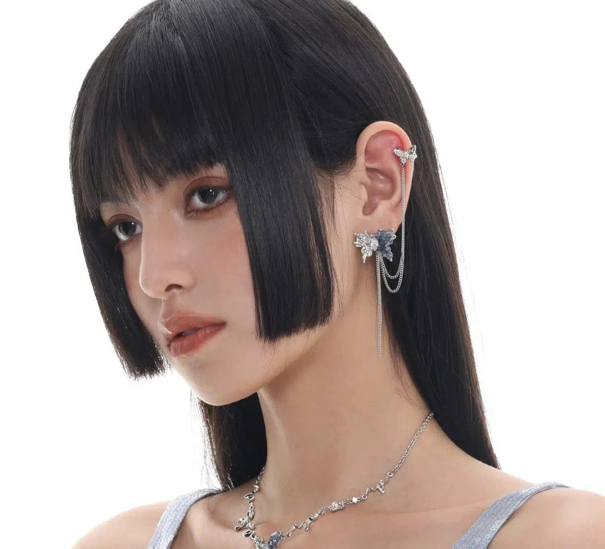 Tassel Butterfly Earrings