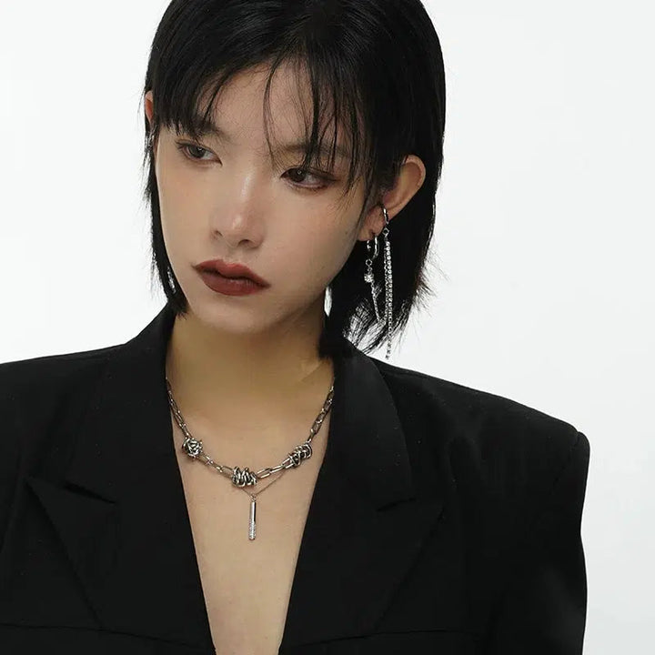 Tassel Chain Earrings