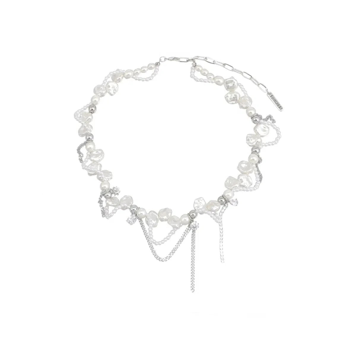 Tassel Pearl Necklace