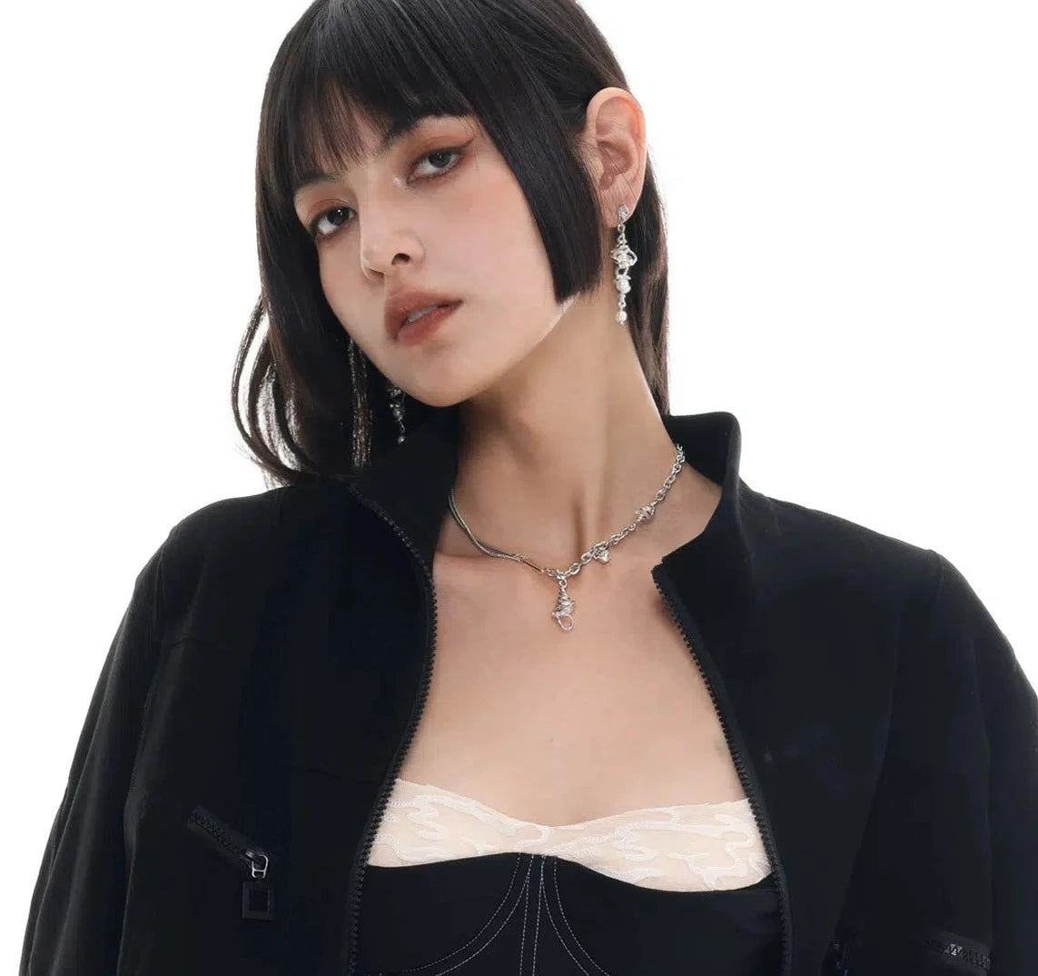 Tassel Pendant Earrings