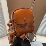 Teddy Bear Print Crossbody Bag