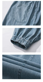 Tencel Summer Loose Thin Silk Pants