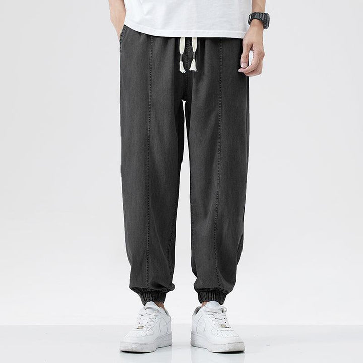 Tencel Summer Loose Thin Silk Pants