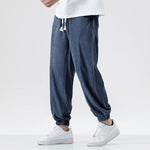 Tencel Summer Loose Thin Silk Pants